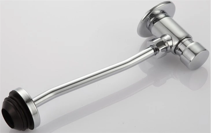 Manual Hand Pressing Urinal Wall-Mounted Install Flushing Valve