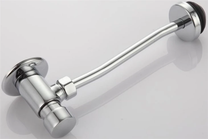 Manual Hand Pressing Urinal Wall-Mounted Install Flushing Valve