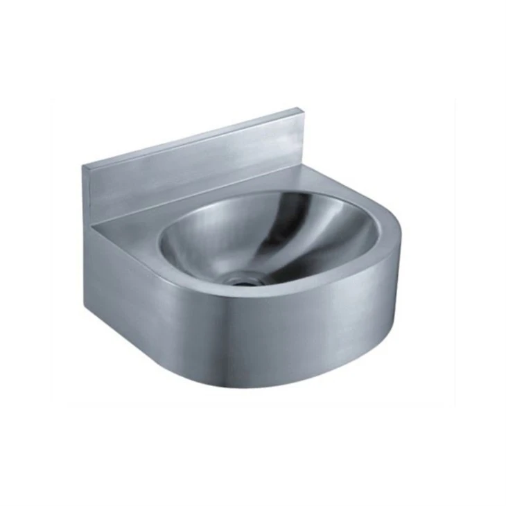 Chậu rửa bằng thép không gỉ treo tường
